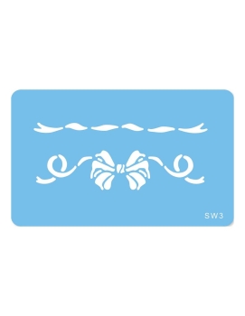 Stencil - Festive Bow & Ribbon